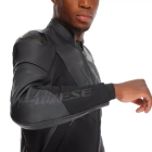 Skórzano-tekstylna kurtka motocyklowa DAINESE IPERATTIVA czarna