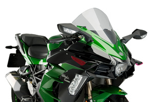 Boczne spoilery dociskowe do Kawasaki H2 / SX 18-19 Czerwony (R)