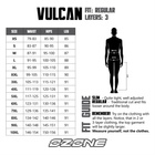 Spodnie motocyklowe tekstylne OZONE VULCAN czarne (KRÓTKA NOGAWKA)