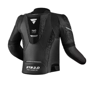 Kurtka motocyklowa skórzana sportowa Shima STR 2.0 czarny