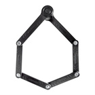Zapięcie Motocyklowe KRYPTONITE Keeper 585 Fold – Budowa Składana, 85 cm, 3 mm – Uniwersalne