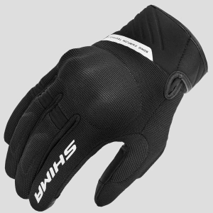 Rękawice motocyklowe miejskie Shima Sonic czarno-białe
