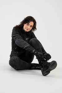 Damskie buty motocyklowe krótkie/miejskie/turystyczne Shima EDGE VENT czarny