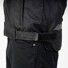 Kurtka motocyklowa tekstylna miejska OZONE FLOW czarna