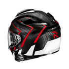 Kask motocyklowy integralny HJC RPHA 71 Carbon Cano czarny/czerwony