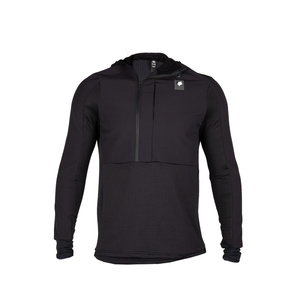 Bluza koszulka rowerowa z kapturem FOX DEFEND THERMAL czarny