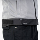 Kurtka motocyklowa tekstylna miejska OZONE DART SILVER czarna