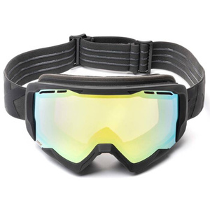 Gogle Snowboardowe IMX Snow Black Matt/Black - Szyba Podwójna Gold Irridium + Brown(1 Szyba W Zest.)