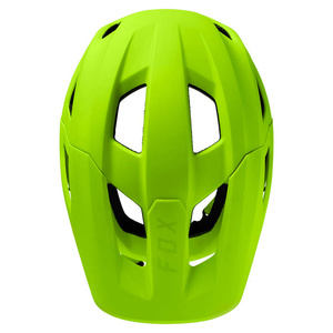 Kask rowerowy mtb cross offroad FOX Mainframe Flo żółty