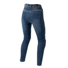 Damskie jeansy motocyklowe OZONE AGNESS II niebieski sprany