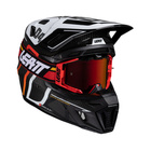 Kask motocyklowy LEATT Kit Moto 9.5 Carbon V25 z goglami