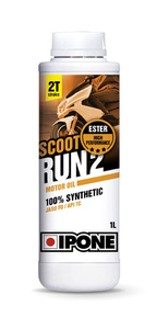 Ipone Scoot Run 2T – Olej Do Dozownika 100% Syntetyk, 1L