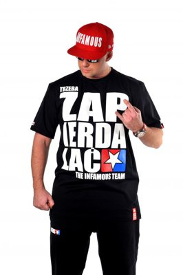 Infamous Team T-shirt Trzeba Zapierdalać