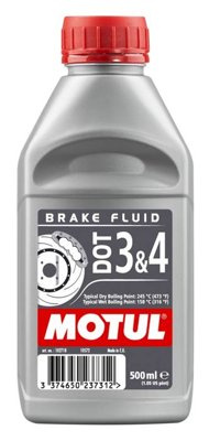 Płyn motocyklowy hamulcowy Motul Dot3 Dot4