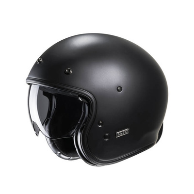 Kask motocyklowy otwarty HJC V31 matowy czarny