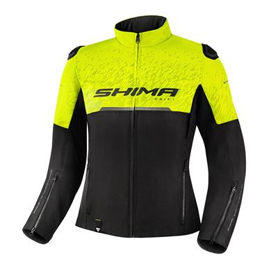 Damska kurtka motocyklowa tekstylna miejska Shima DRIFT fluo