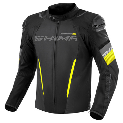 Kurtka motocyklowa tekstylna miejska/sportowa Shima SOLID 2.0 fluo