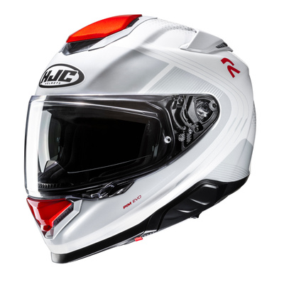 Kask motocyklowy integralny HJC RPHA 71 Frepe biały/srebrny