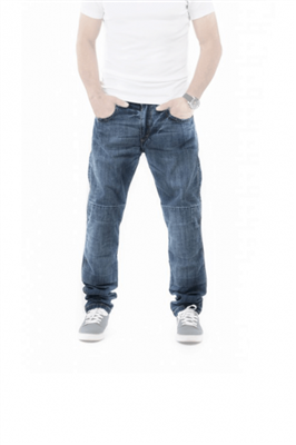 Spodnie jeansowe Motto Wear City Evo - niebieskie