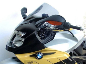 Szyba motocyklowa MRA BMW K 1300 S, K13S, 2009-, forma R, bezbarwna