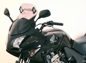 Szyba motocyklowa MRA HONDA CBF 600 S, PC38/PC43, 2004-, forma VT, przyciemniana