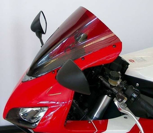 Szyba motocyklowa MRA HONDA CBR 1000 RR, SC57, 2004-2007, forma R, czarna