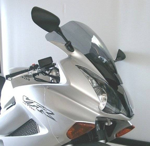 Szyba motocyklowa MRA HONDA VFR 800, RC46, 2002-2013, forma R, czarna