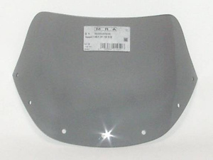 Szyba motocyklowa MRA KAWASAKI Z 1000 R, KZT00J/KZT10B, -, forma O, czarna