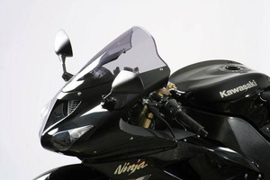 Szyba motocyklowa MRA KAWASAKI ZX 636, ZX636C, 2005-2008, forma R, przyciemniana